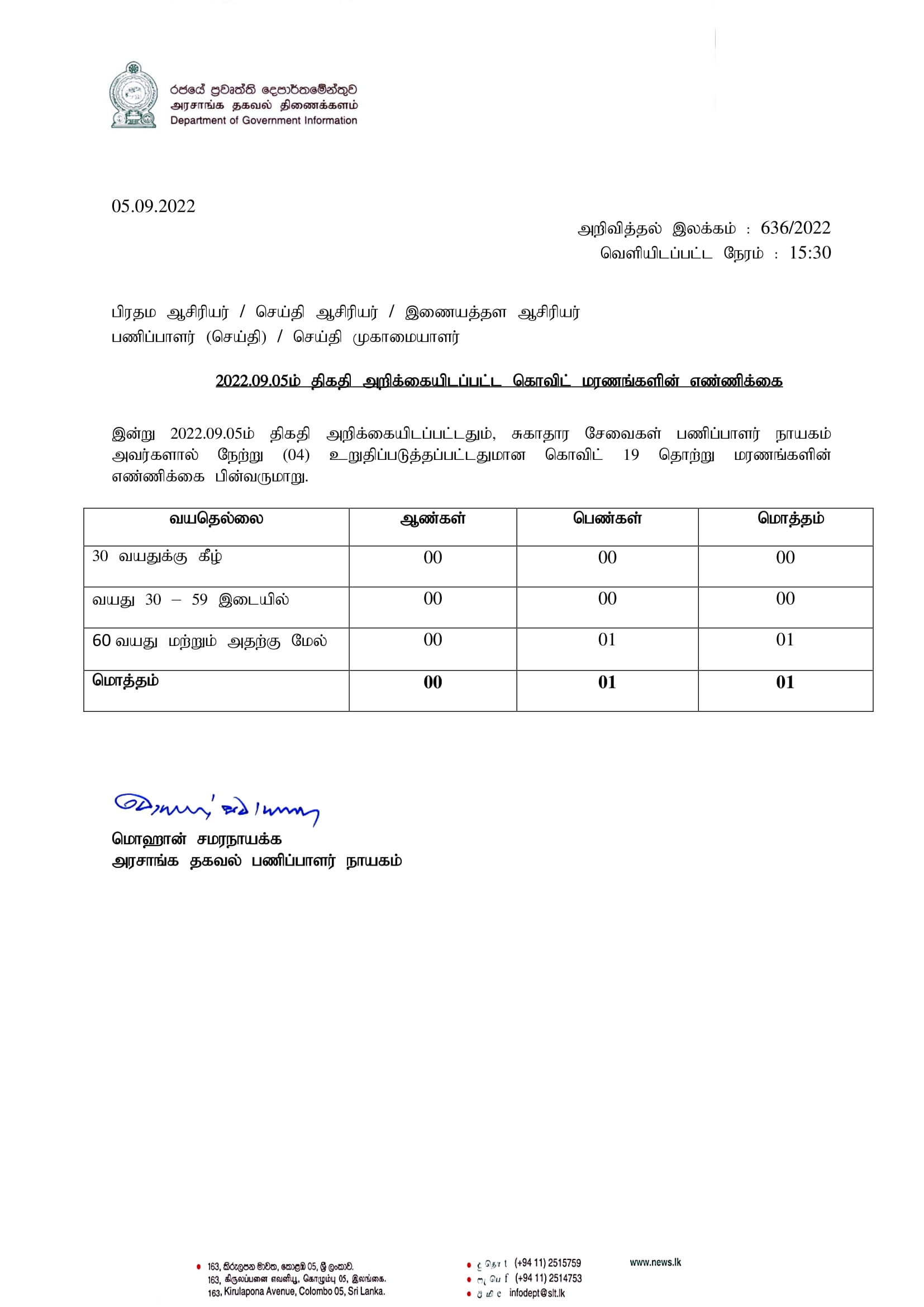 Press Release 636 Tamil 1