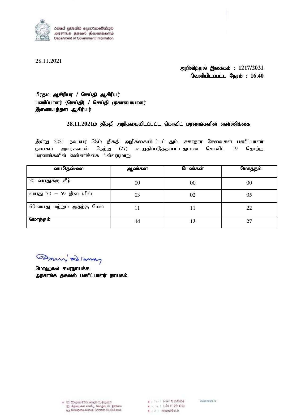 Release No 1217 Tamil page 001