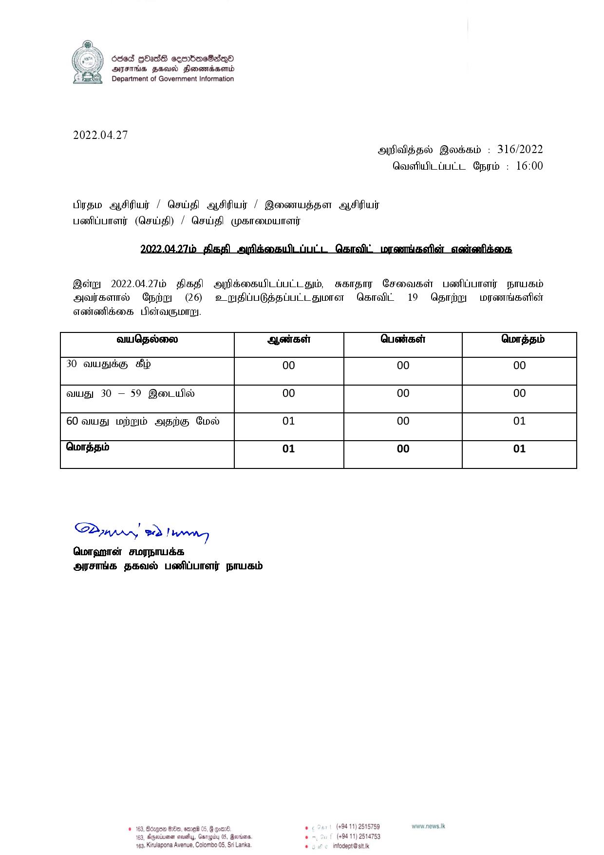 Release No 316 Tamil page 001
